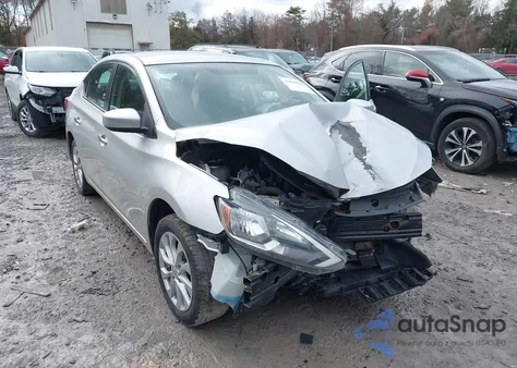 2019 Nissan Sentra Sv из США, поврежденный, VIN 3N1AB7AP0KY370122